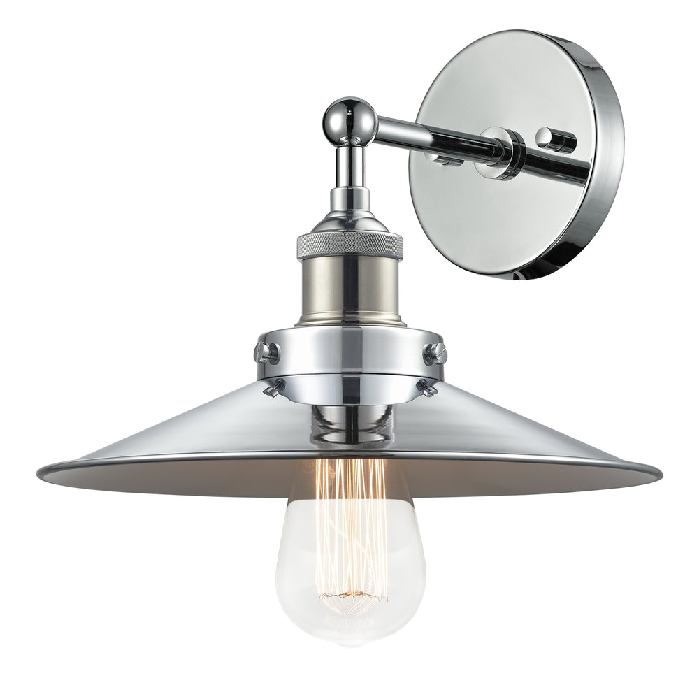 Matteo Canada - One Light Wall Sconce - Bulstrode'S Workshop - Chrome- Union Lighting Luminaires Decor