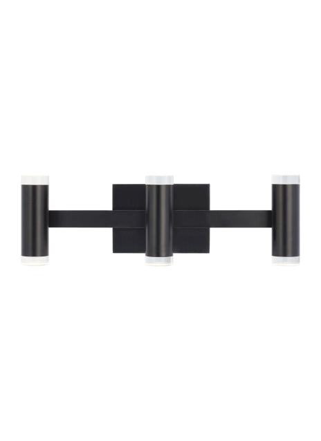 Visual Comfort Modern - LED Bath - Dobson II - Matte Black- Union Lighting Luminaires Decor