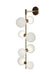 Visual Comfort Modern - LED Wall Sconce - ModernRail - Aged Brass- Union Lighting Luminaires Decor