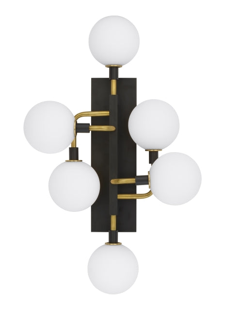 Visual Comfort Modern - Six Light Wall Sconce - Viaggio- Union Lighting Luminaires Decor
