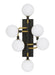 Visual Comfort Modern - Six Light Wall Sconce - Viaggio- Union Lighting Luminaires Decor