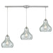 ELK Home - Three Light Pendant - Belmont - Satin Nickel- Union Lighting Luminaires Decor