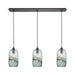 ELK Home - Three Light Pendant - Sutter Creek - Oil Rubbed Bronze- Union Lighting Luminaires Decor