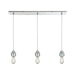 ELK Home - Three Light Pendant - Socketholder - Polished Chrome- Union Lighting Luminaires Decor