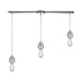 ELK Home - Three Light Pendant - Socketholder - Polished Chrome- Union Lighting Luminaires Decor