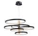 ET2 - LED Pendant - Hoopla - Black / Gold- Union Lighting Luminaires Decor