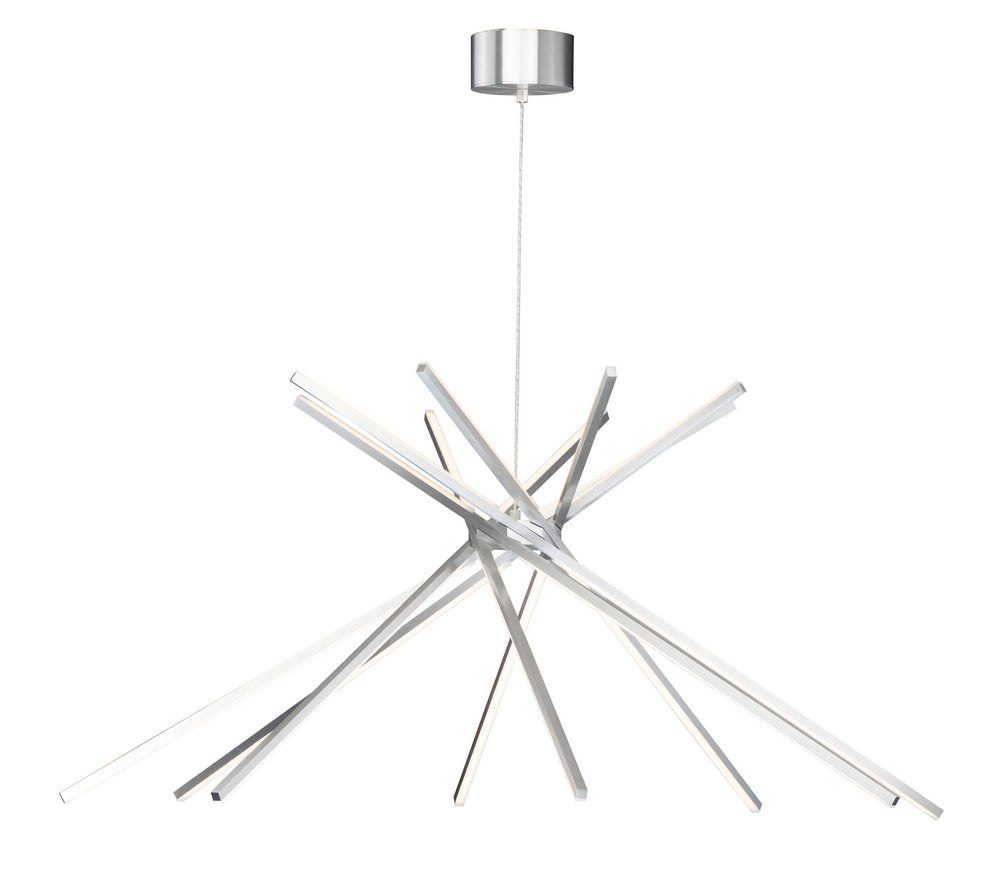 ET2 - LED Pendant - Alumilux Aster - Satin Aluminum- Union Lighting Luminaires Decor