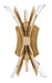 Fredrick Ramond Canada - LED Wall Sconce - Vida - Burnished Gold- Union Lighting Luminaires Decor