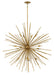 Fredrick Ramond Canada - LED Chandelier - Tryst - Burnished Gold- Union Lighting Luminaires Decor