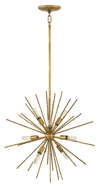 Fredrick Ramond Canada - LED Chandelier - Tryst - Burnished Gold- Union Lighting Luminaires Decor