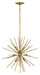 Fredrick Ramond Canada - LED Chandelier - Tryst - Burnished Gold- Union Lighting Luminaires Decor