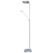 Dainolite Canada - LED Floor Lamp - Satin Chrome- Union Lighting Luminaires Decor