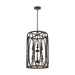 Visual Comfort Studio Canada - Six Light Hanging Shade - Patrice - Deep Abyss- Union Lighting Luminaires Decor