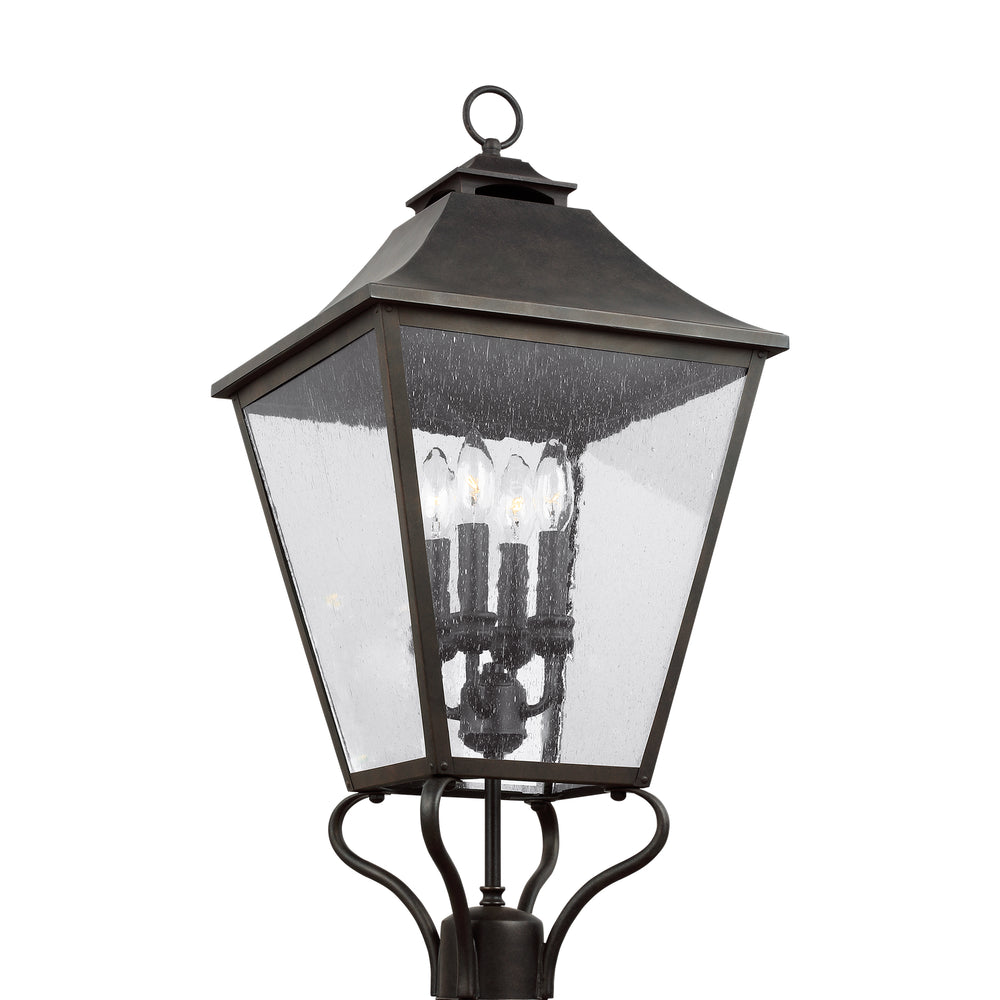 Visual Comfort Studio Canada - Four Light Post Lantern - Galena - Sable- Union Lighting Luminaires Decor