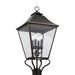 Visual Comfort Studio Canada - Four Light Post Lantern - Galena - Sable- Union Lighting Luminaires Decor