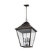 Visual Comfort Studio Canada - Four Light Pendant - Galena - Sable- Union Lighting Luminaires Decor