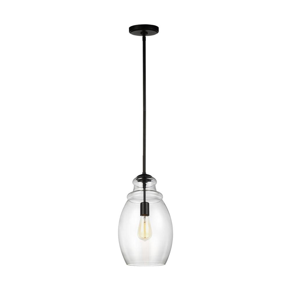 Generation Lighting Canada - One Light Pendant - Marino - Oil Rubbed Bronze- Union Lighting Luminaires Decor