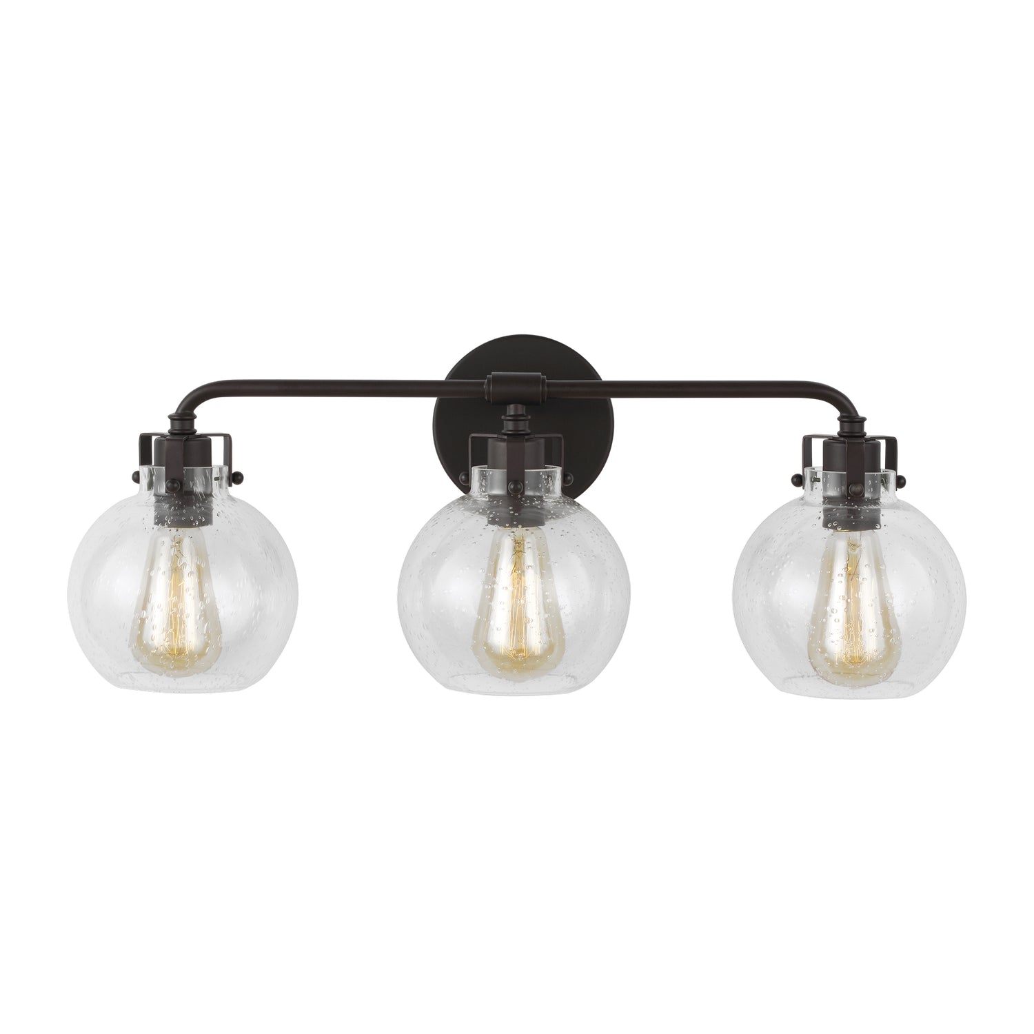 Visual Comfort Studio Canada - Three Light Vanity - Clara - Oil Rubbed Bronze- Union Lighting Luminaires Decor
