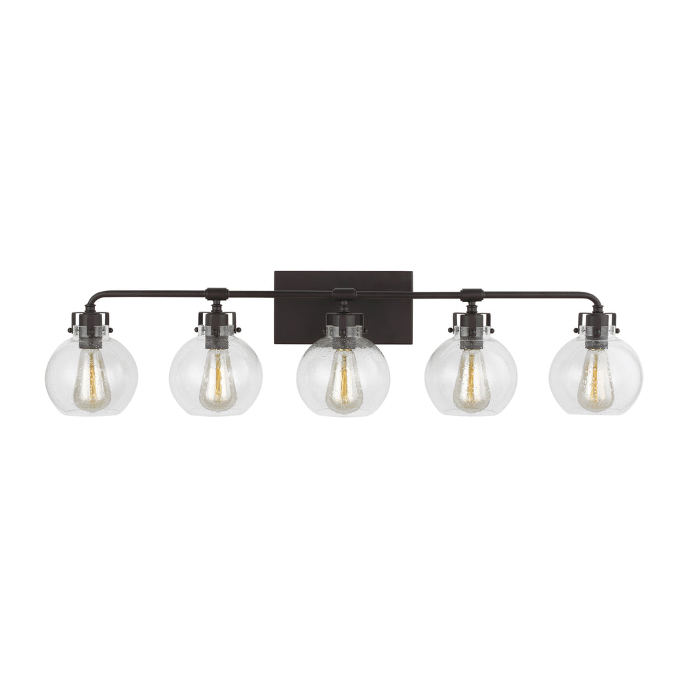 Visual Comfort Studio Canada - Five Light Vanity - Clara - Oil Rubbed Bronze- Union Lighting Luminaires Decor