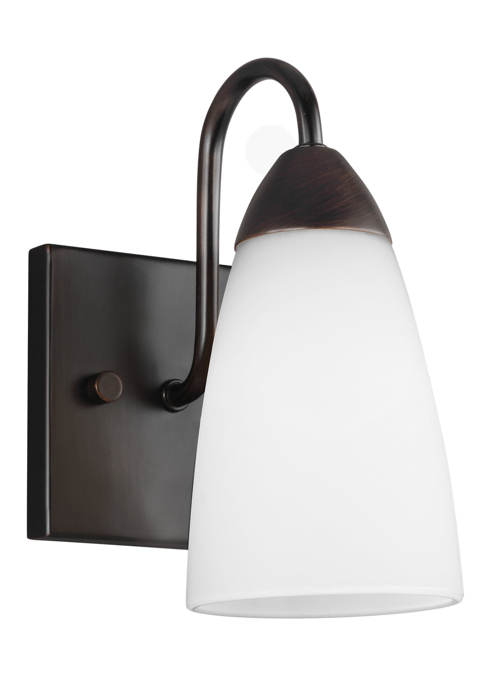 Generation Lighting Canada - One Light Wall / Bath Sconce - Seville - Bronze- Union Lighting Luminaires Decor
