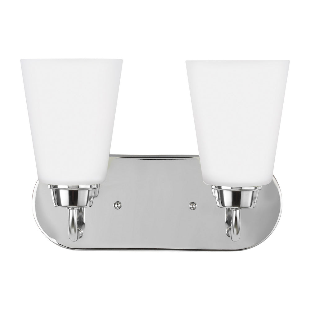 Generation Lighting Canada - Two Light Wall / Bath - Kerrville - Chrome- Union Lighting Luminaires Decor