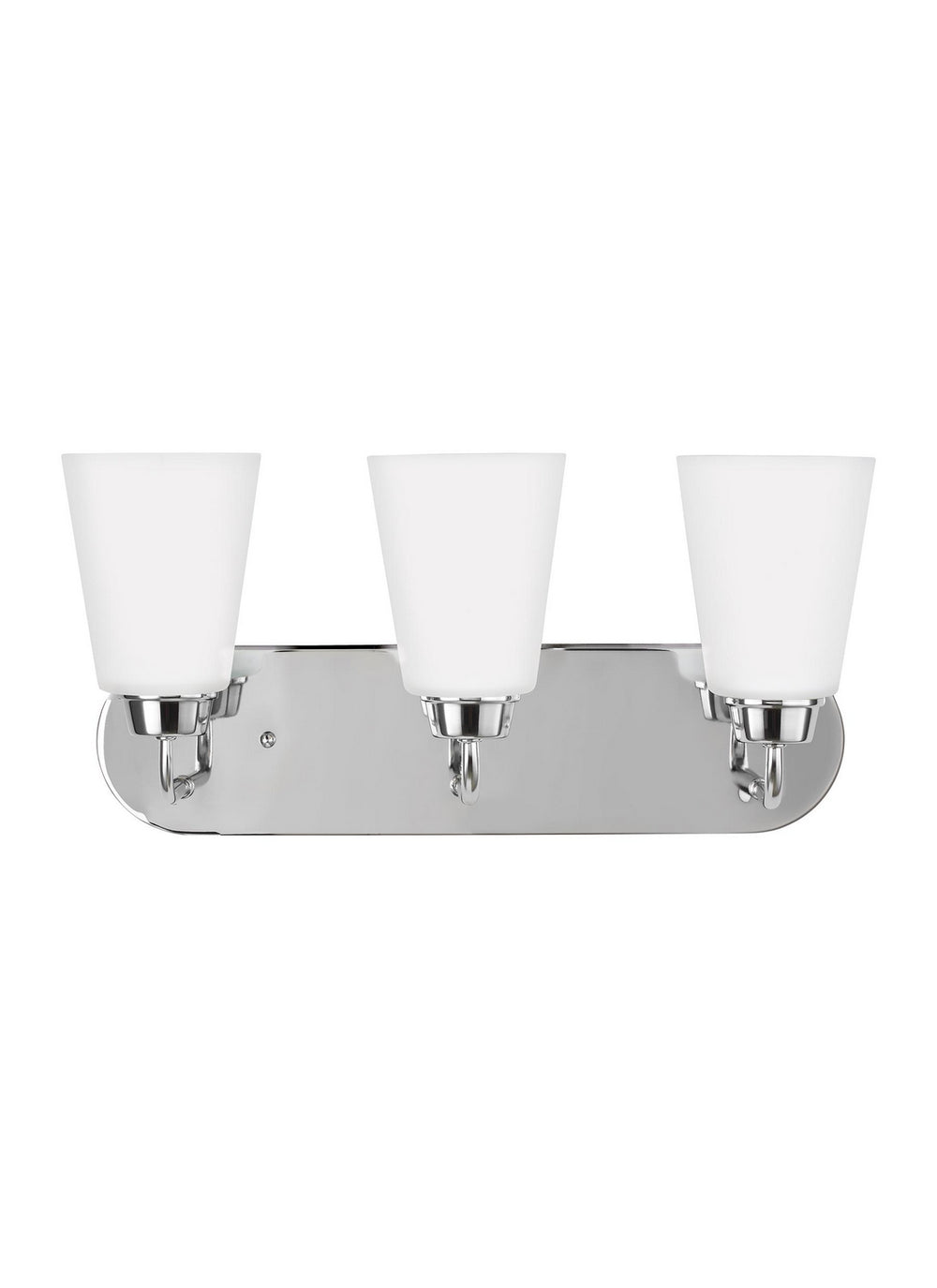 Generation Lighting Canada - Three Light Wall / Bath - Kerrville - Chrome- Union Lighting Luminaires Decor