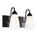 Generation Lighting Canada - Two Light Wall / Bath - Seville - Bronze- Union Lighting Luminaires Decor