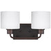 Generation Lighting Canada - Two Light Wall / Bath - Canfield - Bronze- Union Lighting Luminaires Decor
