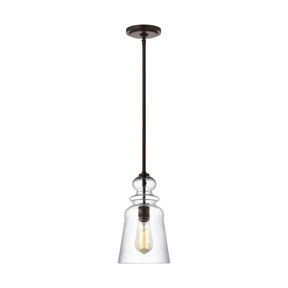 Generation Lighting Canada - One Light Pendant - Kea - Bronze- Union Lighting Luminaires Decor