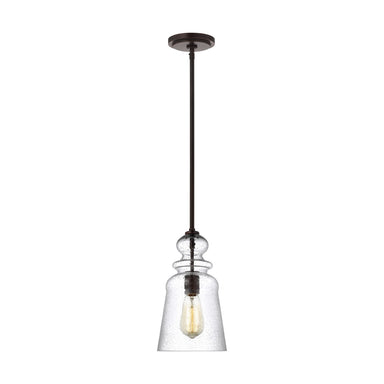 Generation Lighting Canada. - One Light Pendant - Kea - Bronze- Union Lighting Luminaires Decor