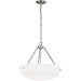 Generation Lighting Canada - Three Light Pendant - Kerrville - Chrome- Union Lighting Luminaires Decor