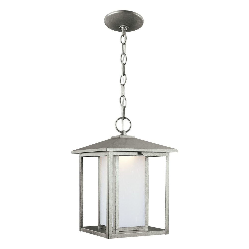 Generation Lighting Canada. - LED Outdoor Pendant - Hunnington - Weathered Pewter- Union Lighting Luminaires Decor