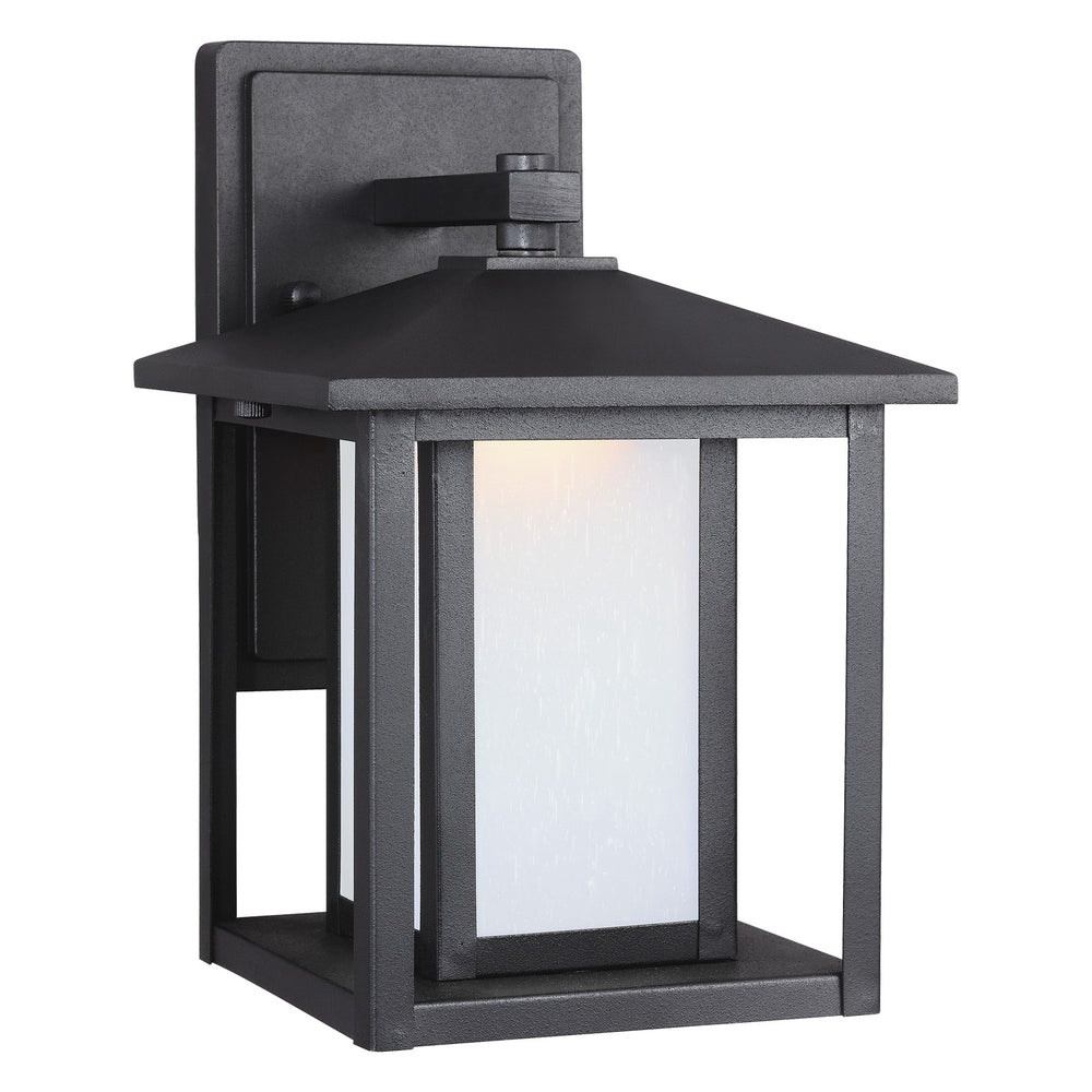 Generation Lighting Canada - LED Outdoor Wall Lantern - Hunnington - Black- Union Lighting Luminaires Decor