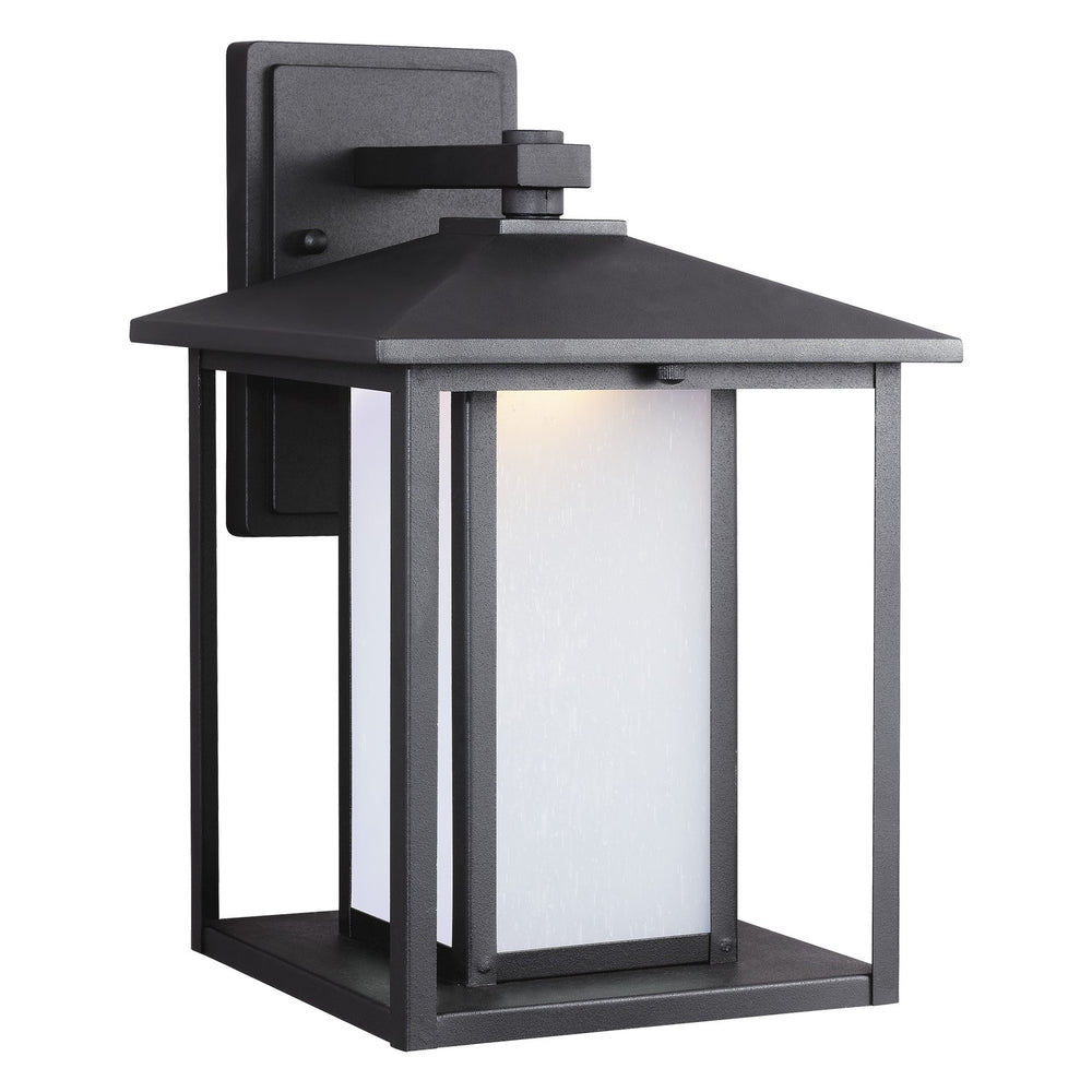 Generation Lighting Canada - LED Outdoor Wall Lantern - Hunnington - Black- Union Lighting Luminaires Decor
