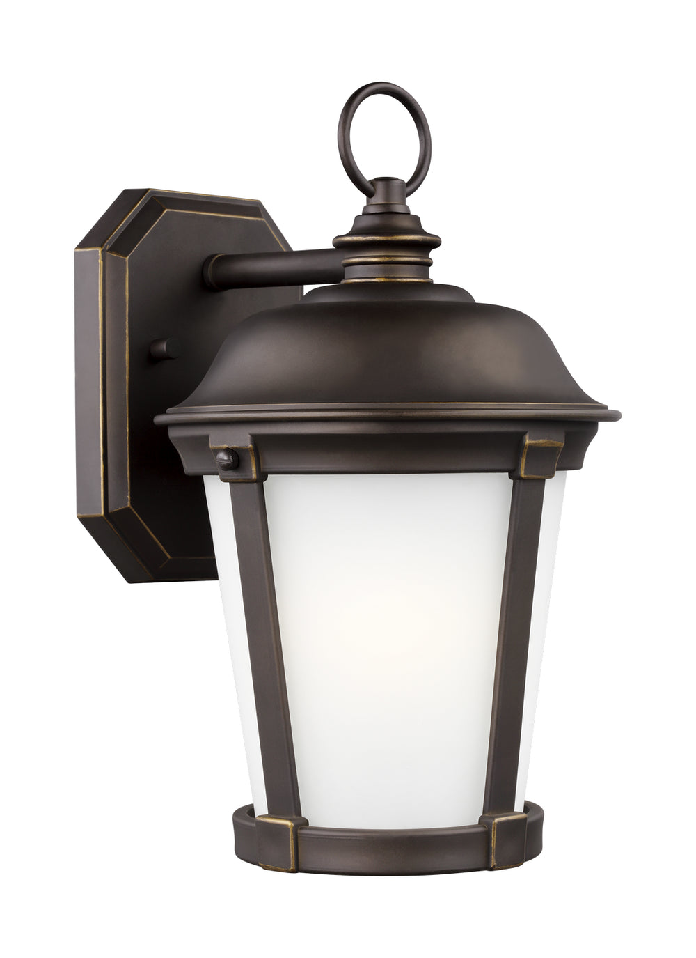 Generation Lighting Canada - One Light Outdoor Wall Lantern - Calder - Antique Bronze- Union Lighting Luminaires Decor