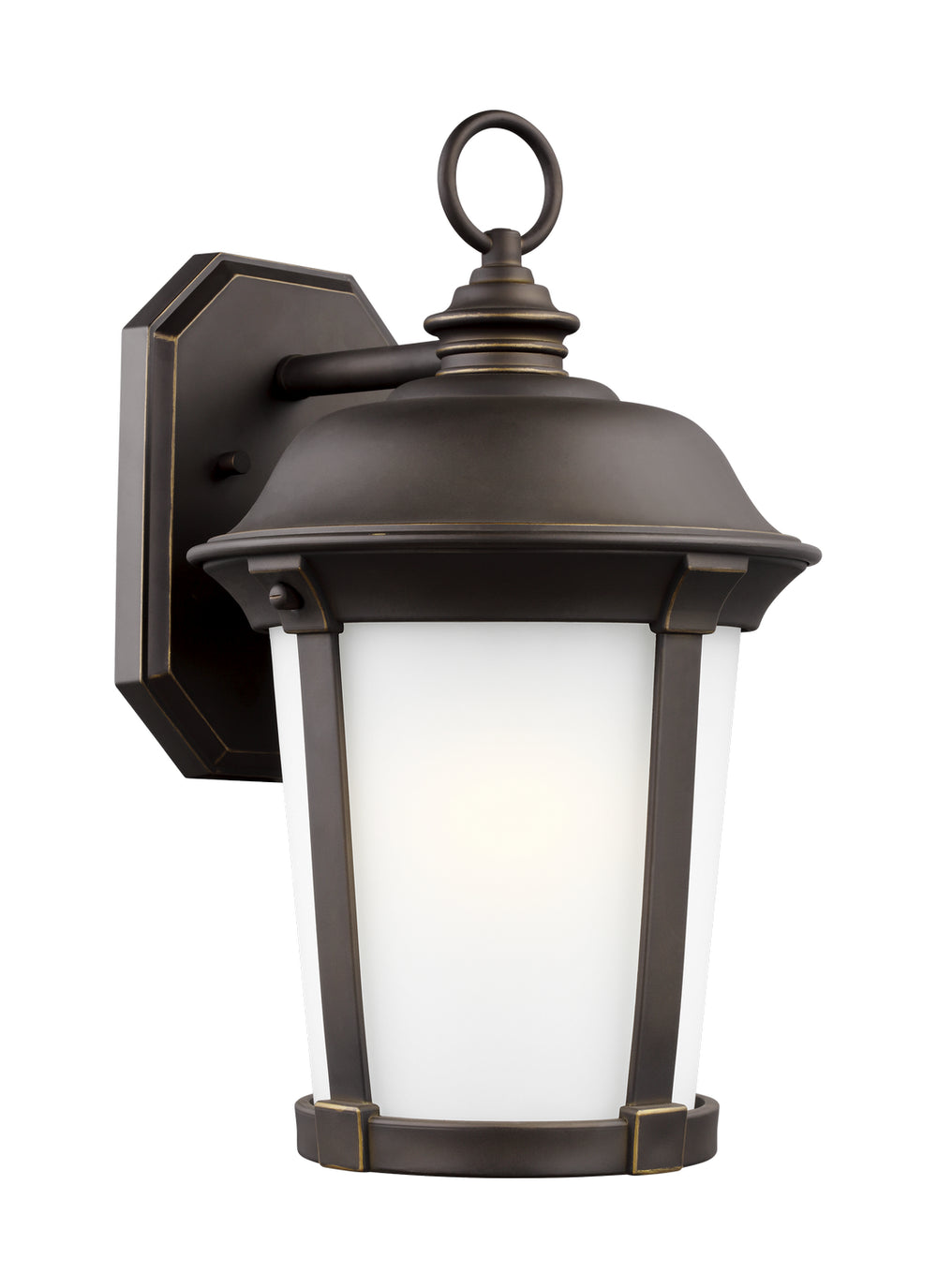 Generation Lighting Canada - One Light Outdoor Wall Lantern - Calder - Antique Bronze- Union Lighting Luminaires Decor