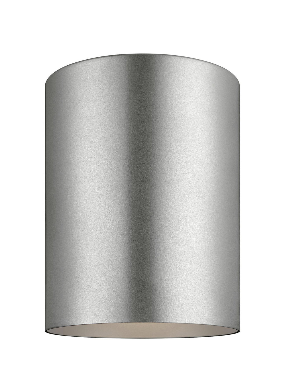 Visual Comfort Studio Canada - LED Flush Mount - Outdoor Cylinders - Painted Brushed Nickel- Union Lighting Luminaires Decor
