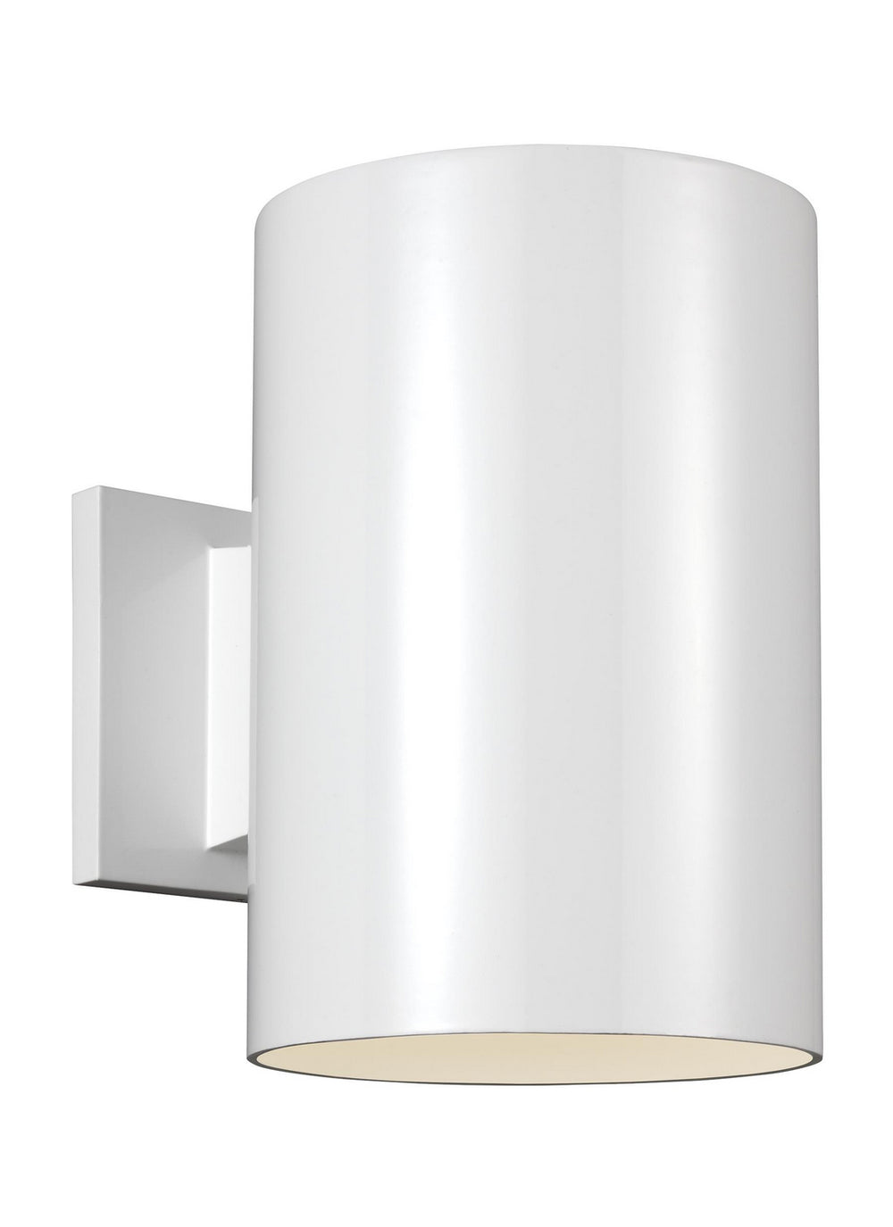 Visual Comfort Studio Canada - LED Outdoor Wall Lantern - Outdoor Cylinders - White- Union Lighting Luminaires Decor