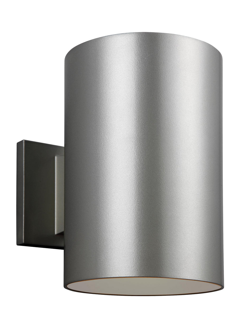 Visual Comfort Studio Canada - LED Outdoor Wall Lantern - Outdoor Cylinders - Painted Brushed Nickel- Union Lighting Luminaires Decor