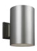 Visual Comfort Studio Canada - LED Outdoor Wall Lantern - Outdoor Cylinders - Painted Brushed Nickel- Union Lighting Luminaires Decor