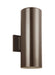 Visual Comfort Studio Canada - LED Outdoor Wall Lantern - Outdoor Cylinders - Bronze- Union Lighting Luminaires Decor