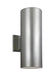 Visual Comfort Studio Canada - LED Outdoor Wall Lantern - Outdoor Cylinders - Painted Brushed Nickel- Union Lighting Luminaires Decor