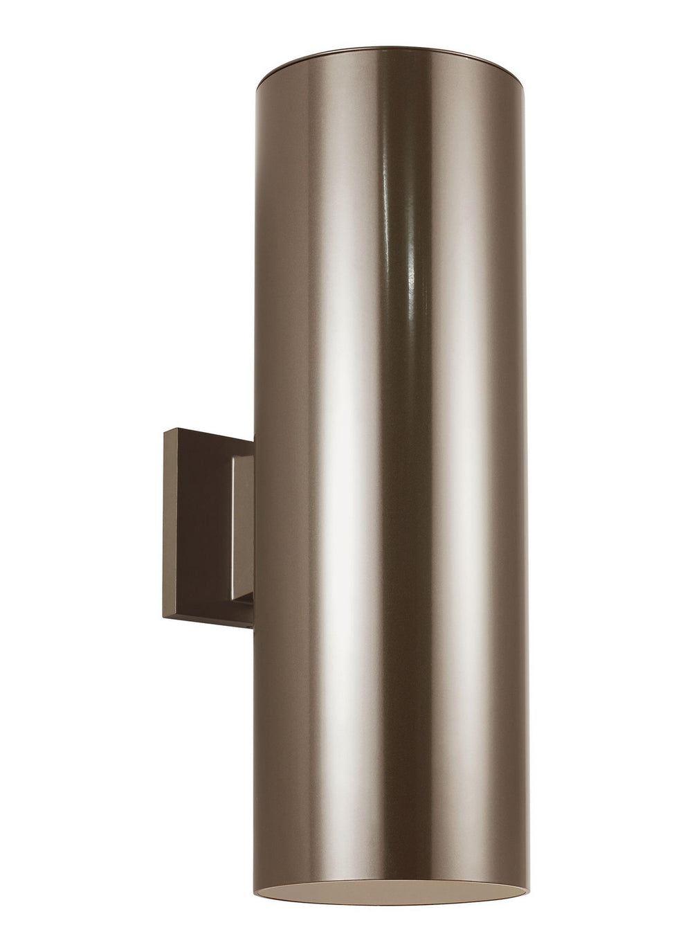 Visual Comfort Studio Canada - LED Outdoor Wall Lantern - Outdoor Cylinders - Bronze- Union Lighting Luminaires Decor