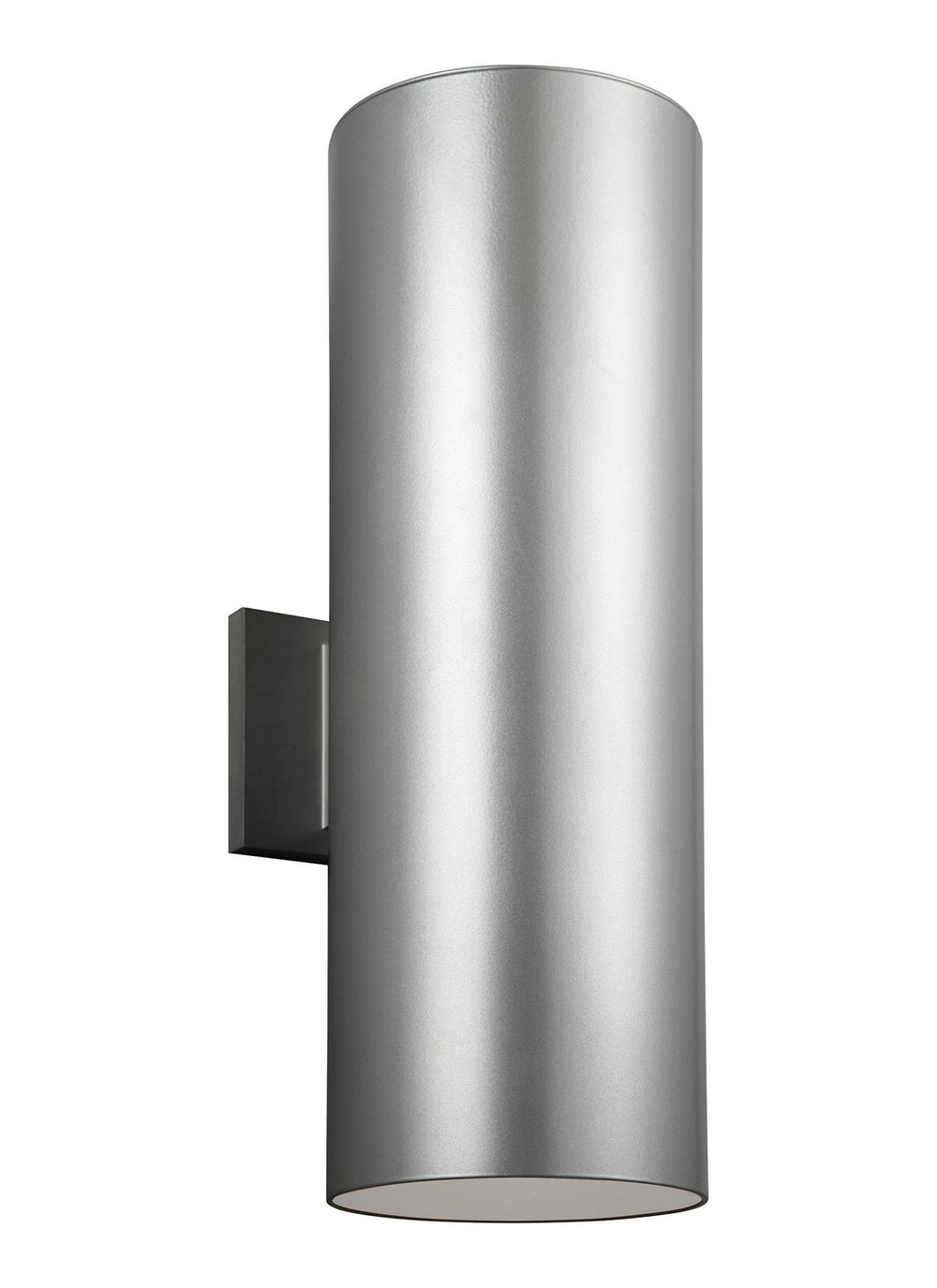 Visual Comfort Studio Canada - LED Outdoor Wall Lantern - Outdoor Cylinders - Painted Brushed Nickel- Union Lighting Luminaires Decor