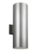 Visual Comfort Studio Canada - LED Outdoor Wall Lantern - Outdoor Cylinders - Painted Brushed Nickel- Union Lighting Luminaires Decor