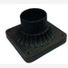 Artcraft Quebec - Post Fitter Mount - Classico - Rust- Union Lighting Luminaires Decor
