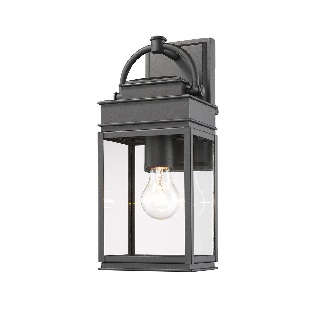 Artcraft Canada - One Light Outdoor Wall Mount - Fulton - Black- Union Lighting Luminaires Decor