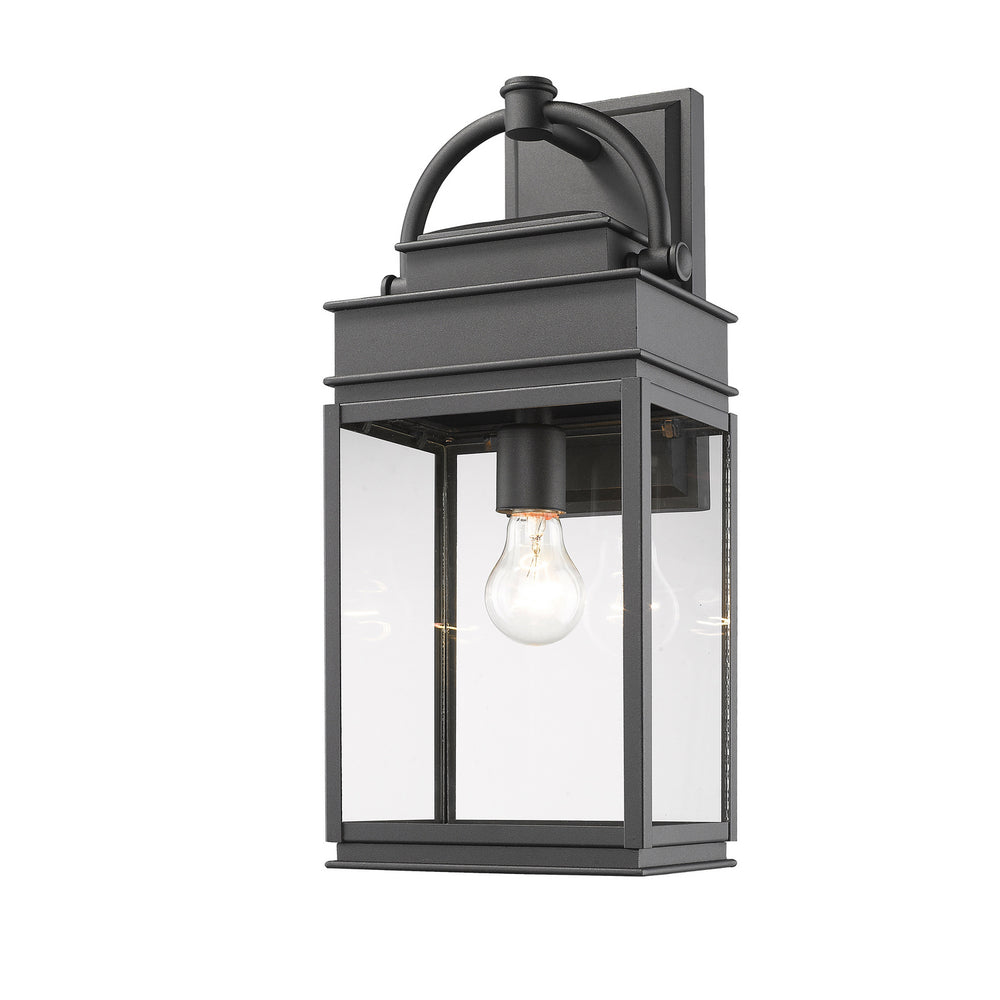 Artcraft Canada - One Light Outdoor Wall Mount - Fulton - Black- Union Lighting Luminaires Decor