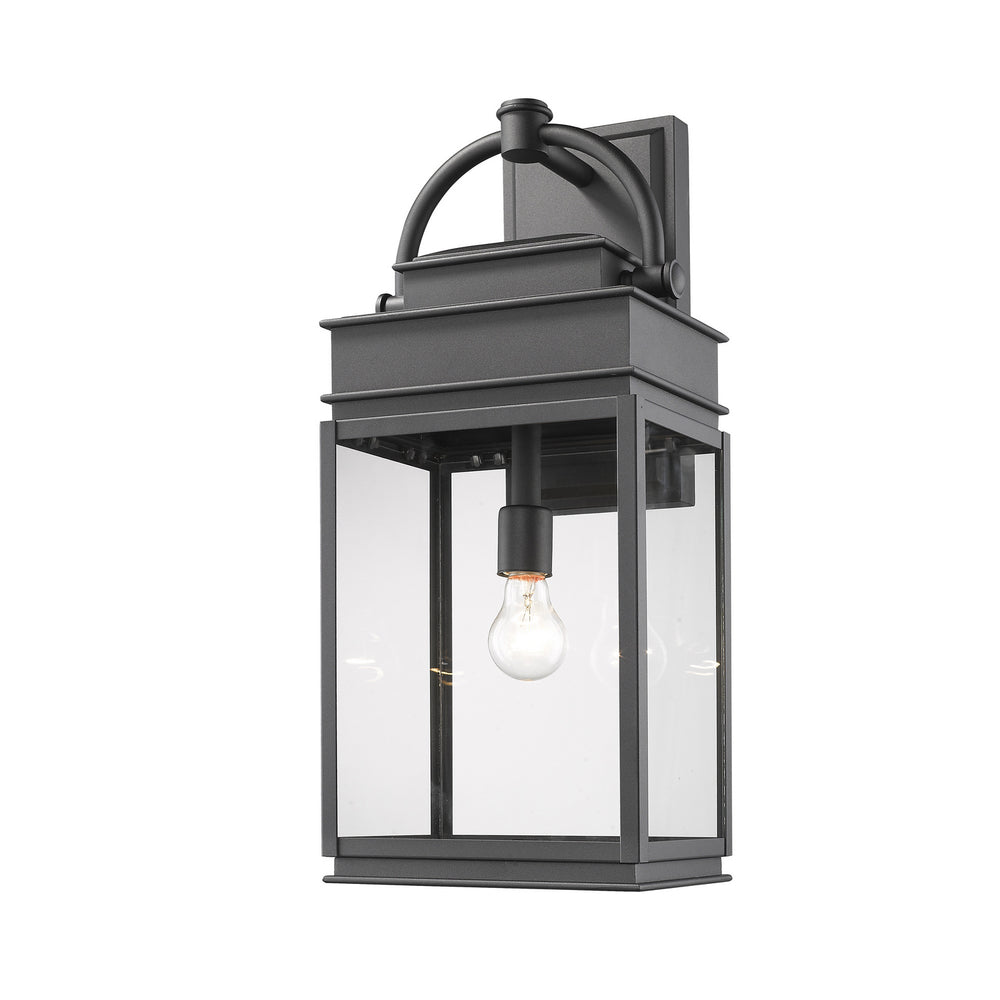 Artcraft Canada - One Light Outdoor Wall Mount - Fulton - Black- Union Lighting Luminaires Decor