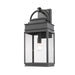 Artcraft Quebec - One Light Outdoor Wall Mount - Fulton - Black- Union Lighting Luminaires Decor